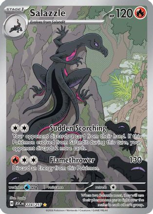 Salazzle - 224/217 (224) [ME: Ascended Heroes] Holofoil - Deck Out Gaming