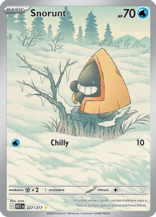 Snorunt - 227/217 (227) [ME: Ascended Heroes] Holofoil - Deck Out Gaming