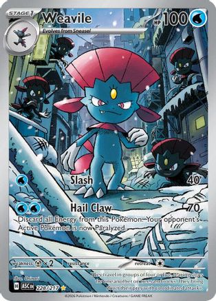 Weavile - 228/217 (228) [ME: Ascended Heroes] Holofoil - Deck Out Gaming