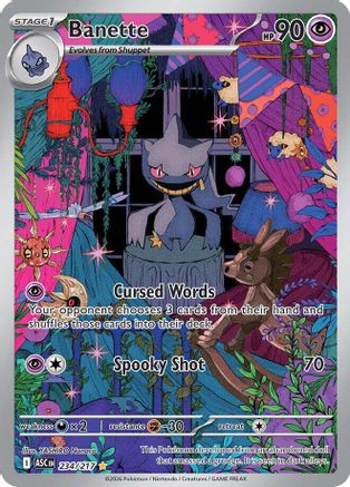 Banette - 234/217 (234) [ME: Ascended Heroes] Holofoil - Deck Out Gaming