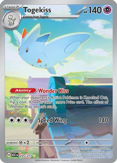 Togekiss - 235/217 (235) [ME: Ascended Heroes] Holofoil-1