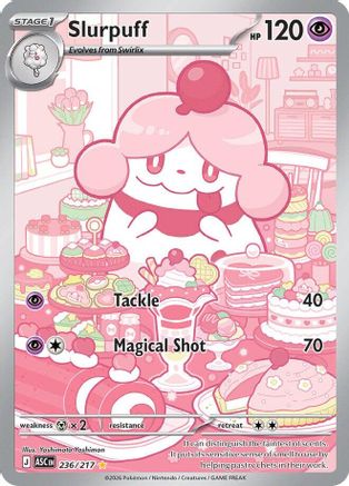 Slurpuff - 236/217 (236) [ME: Ascended Heroes] Holofoil-1
