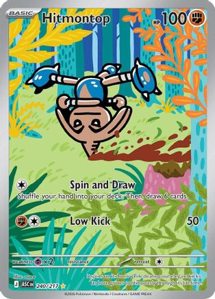 Hitmontop - 240/217 (240) [ME: Ascended Heroes] Holofoil - Deck Out Gaming