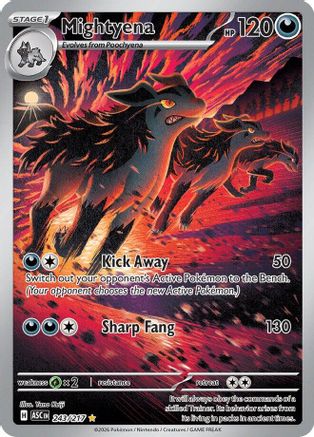 Mightyena - 243/217 (243) [ME: Ascended Heroes] Holofoil - Deck Out Gaming