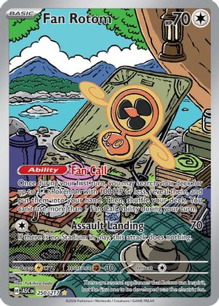 Fan Rotom - 250/217 (250) [ME: Ascended Heroes] Holofoil - Deck Out Gaming
