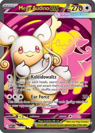 Mega Audino ex - 253/217 (253) [ME: Ascended Heroes] Holofoil - Deck Out Gaming