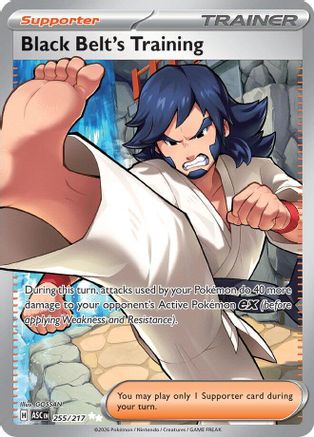Black Belt's Training (255) [ME: Ascended Heroes] Holofoil - Deck Out Gaming
