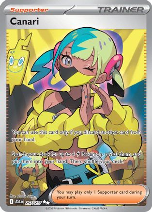 Canari - 257/217 (257) [ME: Ascended Heroes] Holofoil - Deck Out Gaming