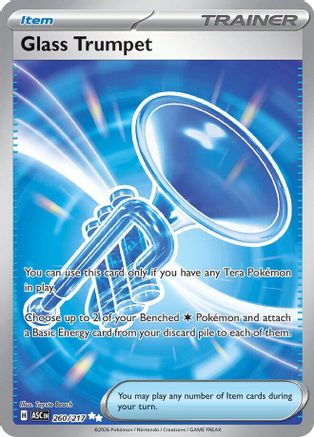 Glass Trumpet - 260/217 (260) [ME: Ascended Heroes] Holofoil - Deck Out Gaming