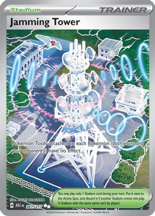 Jamming Tower (261) [ME: Ascended Heroes] Holofoil - Deck Out Gaming