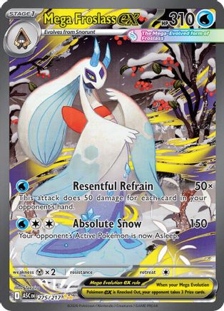 Mega Froslass ex - 275/217 (275) [ME: Ascended Heroes] Holofoil - Deck Out Gaming