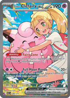 Lillie's Clefairy ex - 280/217 (280) [ME: Ascended Heroes] Holofoil - Deck Out Gaming