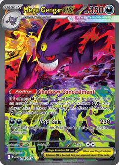 Mega Gengar ex - 284/217 (284) [ME: Ascended Heroes] Holofoil - Deck Out Gaming