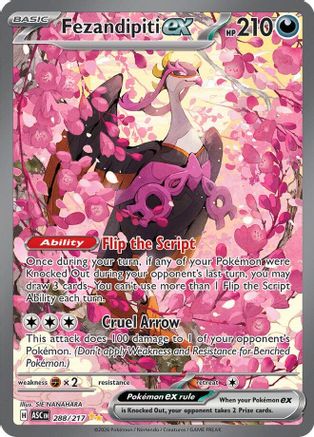 Fezandipiti ex - 288/217 (288) [ME: Ascended Heroes] Holofoil - Deck Out Gaming