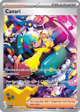 Canari - 291/217 (291) [ME: Ascended Heroes] Holofoil