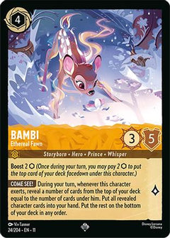 Bambi - Ethereal Fawn (24/204) [Winterspell] - Deck Out Gaming