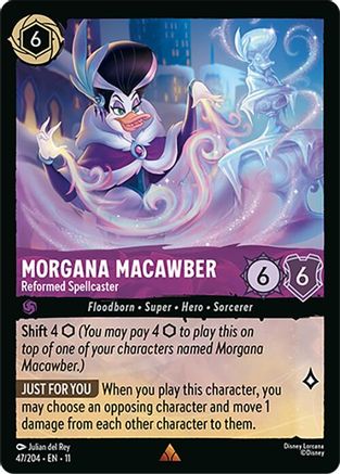 Morgana Macawber - Reformed Spellcaster (47/204) [Winterspell] Cold Foil - Deck Out Gaming