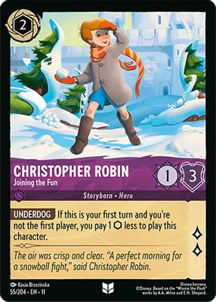 Christopher Robin - Joining the Fun (55/204) [Winterspell] - Deck Out Gaming