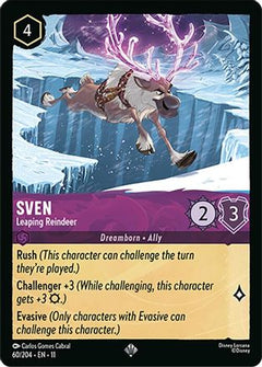 Sven - Leaping Reindeer (60/204) [Winterspell] - Deck Out Gaming