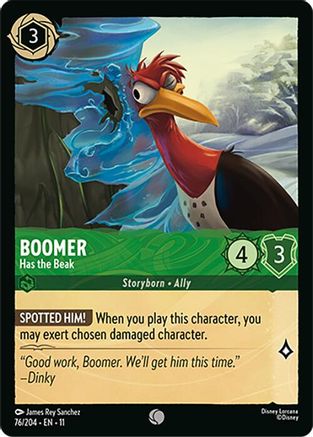 Boomer - Has the Beak (76/204) [Winterspell] Cold Foil - Deck Out Gaming