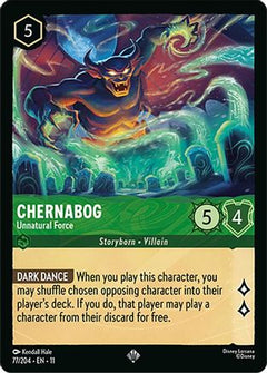 Chernabog - Unnatural Force (77/204) [Winterspell] - Deck Out Gaming