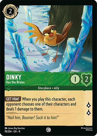 Dinky - Has the Brains (78/204) [Winterspell] Cold Foil - Deck Out Gaming