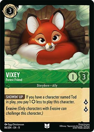 Vixey - Forest Friend (86/204) [Winterspell] - Deck Out Gaming