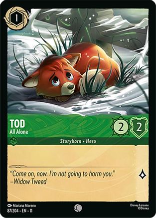 Tod - All Alone (87/204) [Winterspell] - Deck Out Gaming