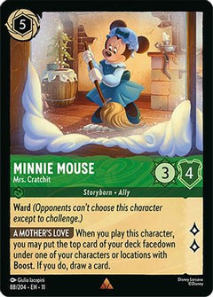 Minnie Mouse - Mrs. Cratchit (88/204) [Winterspell] Cold Foil - Deck Out Gaming