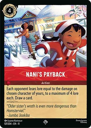 Nani's Payback (127/204) [Winterspell] - Deck Out Gaming