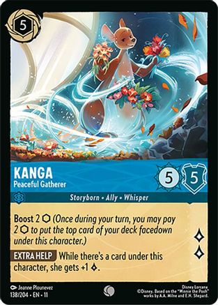 Kanga - Peaceful Gatherer (138/204) [Winterspell] Cold Foil