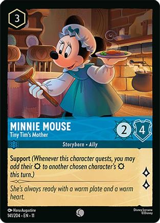 Minnie Mouse - Tiny Tim's Mother (141/204) [Winterspell] - Deck Out Gaming