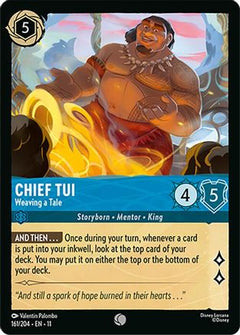 Chief Tui - Weaving a Tale (161/204) [Winterspell] - Deck Out Gaming