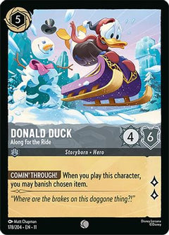 Donald Duck - Along for the Ride (178/204) [Winterspell] - Deck Out Gaming