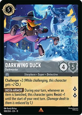 Darkwing Duck - Darkwarrior (188/204) [Winterspell] - Deck Out Gaming