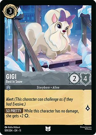 Gigi - Best in Snow (189/204) [Winterspell] - Deck Out Gaming