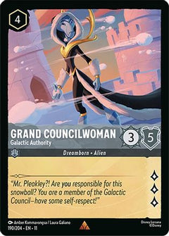 Grand Councilwoman - Galactic Authority (190/204) [Winterspell] Cold Foil - Deck Out Gaming