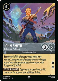 John Smith - Undaunted Protector (193/204) [Winterspell] Cold Foil - Deck Out Gaming