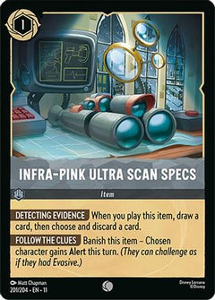 Infra-Pink Ultra Scan Specs (201/204) [Winterspell] Cold Foil - Deck Out Gaming