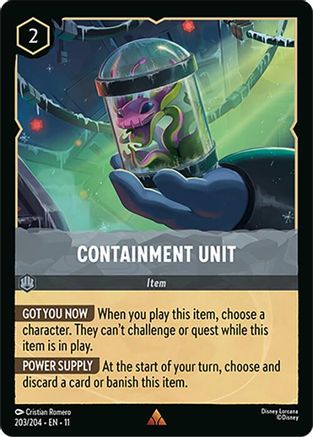 Containment Unit (203/204) [Winterspell] Cold Foil - Deck Out Gaming