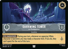 Darkwing Tower - Icy Headquarters (204/204) [Winterspell] Cold Foil - Deck Out Gaming
