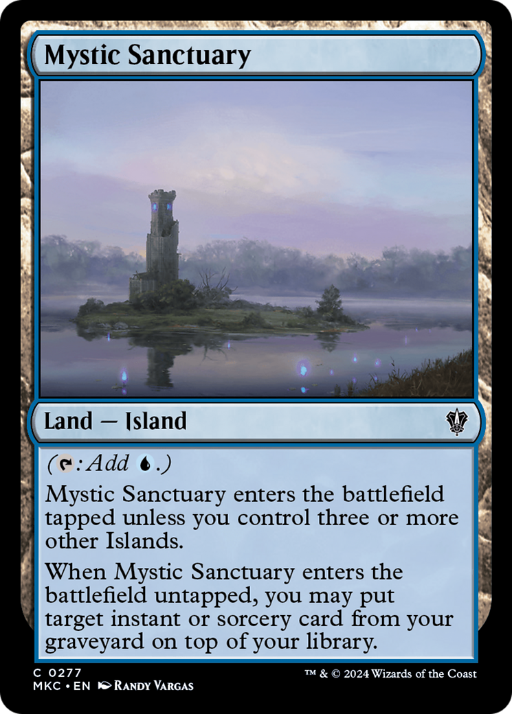 Mystic Sanctuary (277) [Murders at Karlov Manor Commander] - Deck Out Gaming
