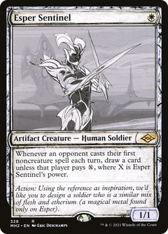 Esper Sentinel (Showcase) (328) [Modern Horizons 2] - Deck Out Gaming