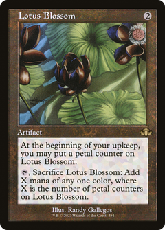 Lotus Blossom (Retro Frame) (384) [Dominaria Remastered] foil - Deck Out Gaming