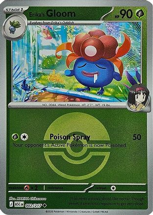 Erika's Gloom (Poke Ball) (2) [ME: Ascended Heroes] Reverse Holofoil - Deck Out Gaming