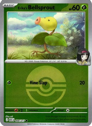 Erika's Bellsprout (Poke Ball) (4) [ME: Ascended Heroes] Reverse Holofoil
