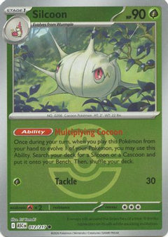 Silcoon (Love Ball) (12) [ME: Ascended Heroes] Reverse Holofoil-1