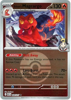 Ethan's Magcargo - 024/217 (Poke Ball) (24) [ME: Ascended Heroes] Reverse Holofoil - Deck Out Gaming
