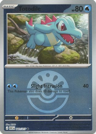 Totodile (Friend Ball) (41) [ME: Ascended Heroes] Reverse Holofoil-1