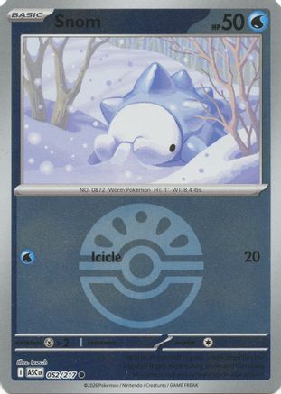 Snom (Friend Ball) (52) [ME: Ascended Heroes] Reverse Holofoil-1